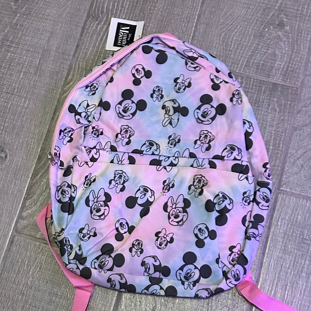 Disney AOP Mickey Mouse Pink Backpack